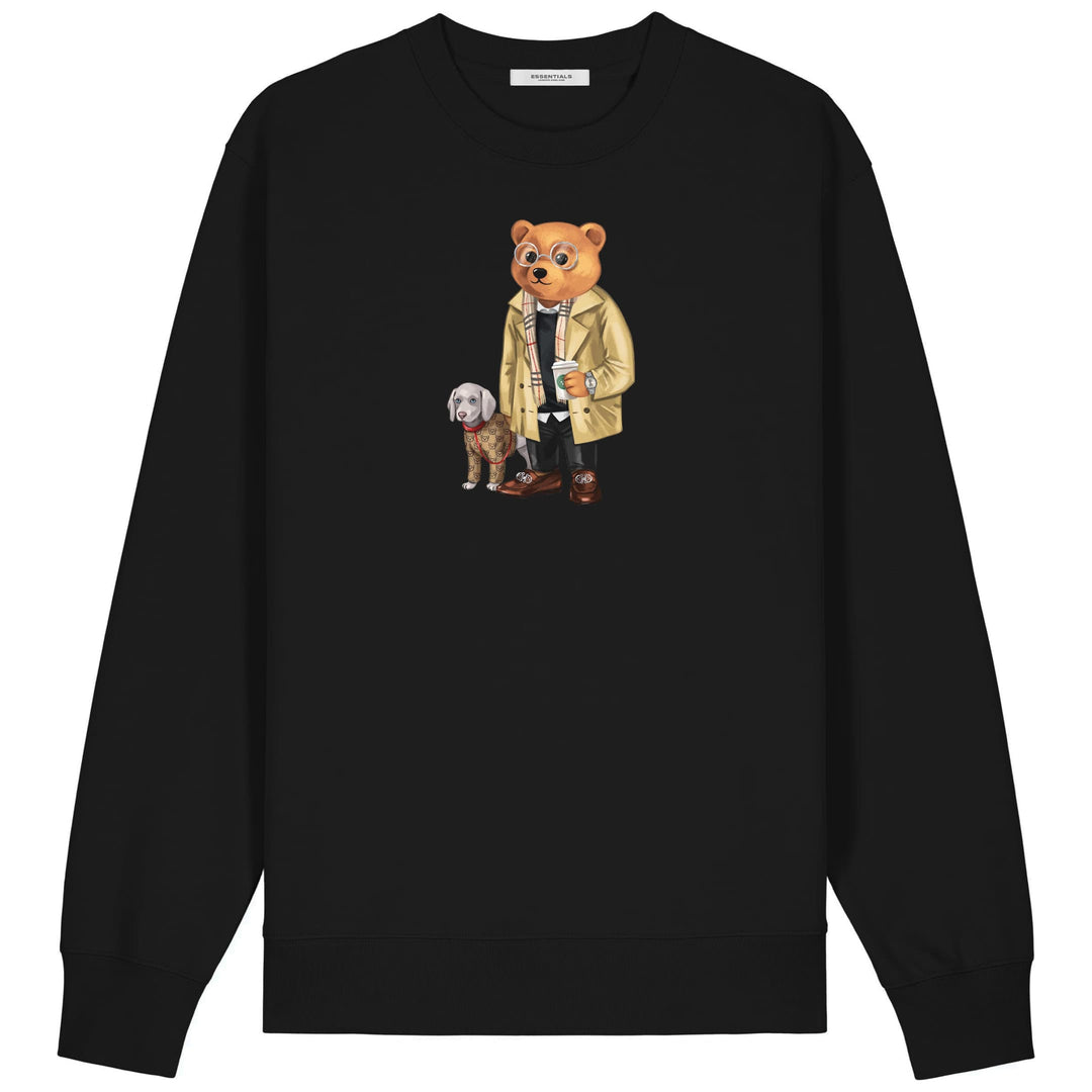 ESSENTIALS SWEATER <br> DESIGNER BEAR (kopie)