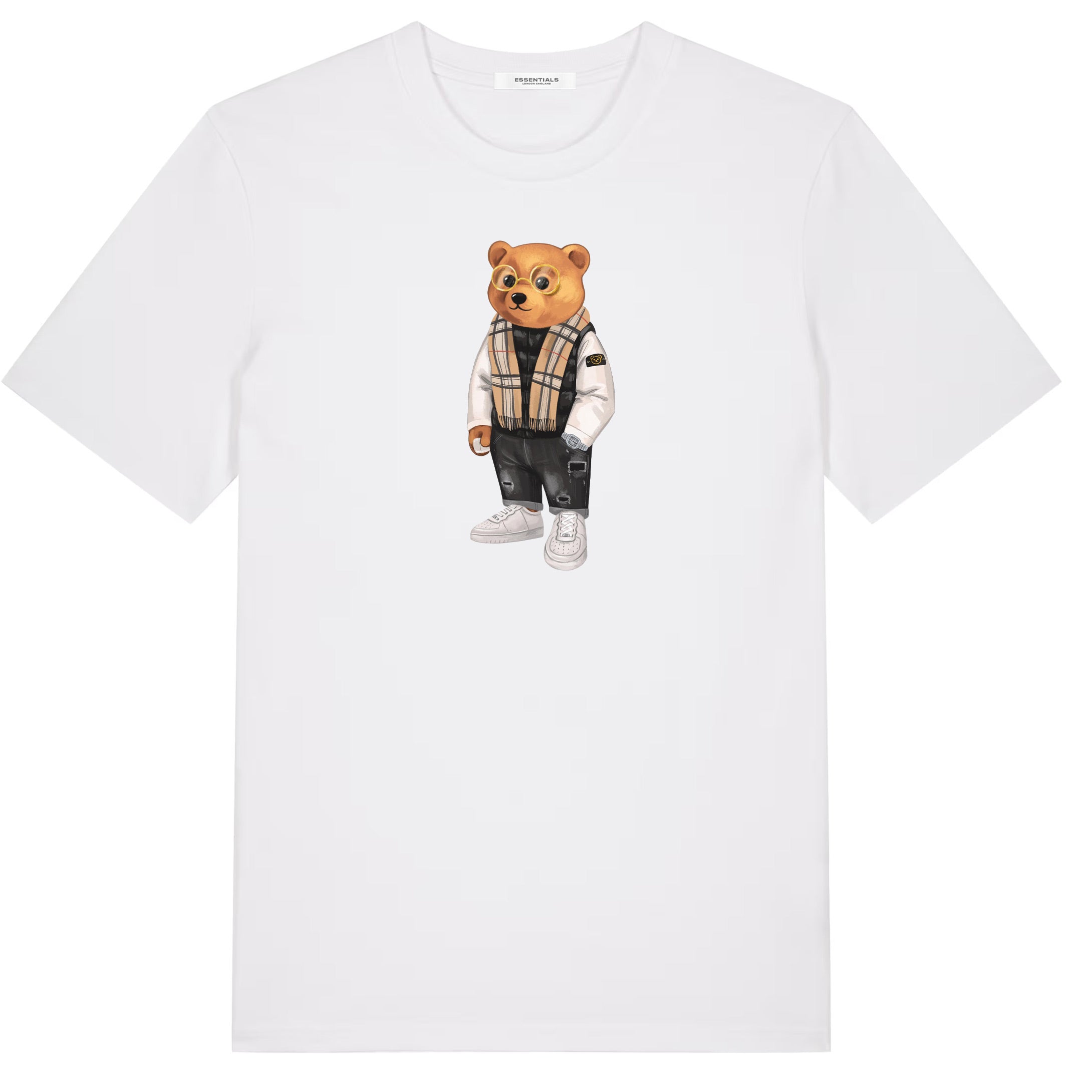 ESSENTIALS T-SHIRT <br>SHAKUR BEAR