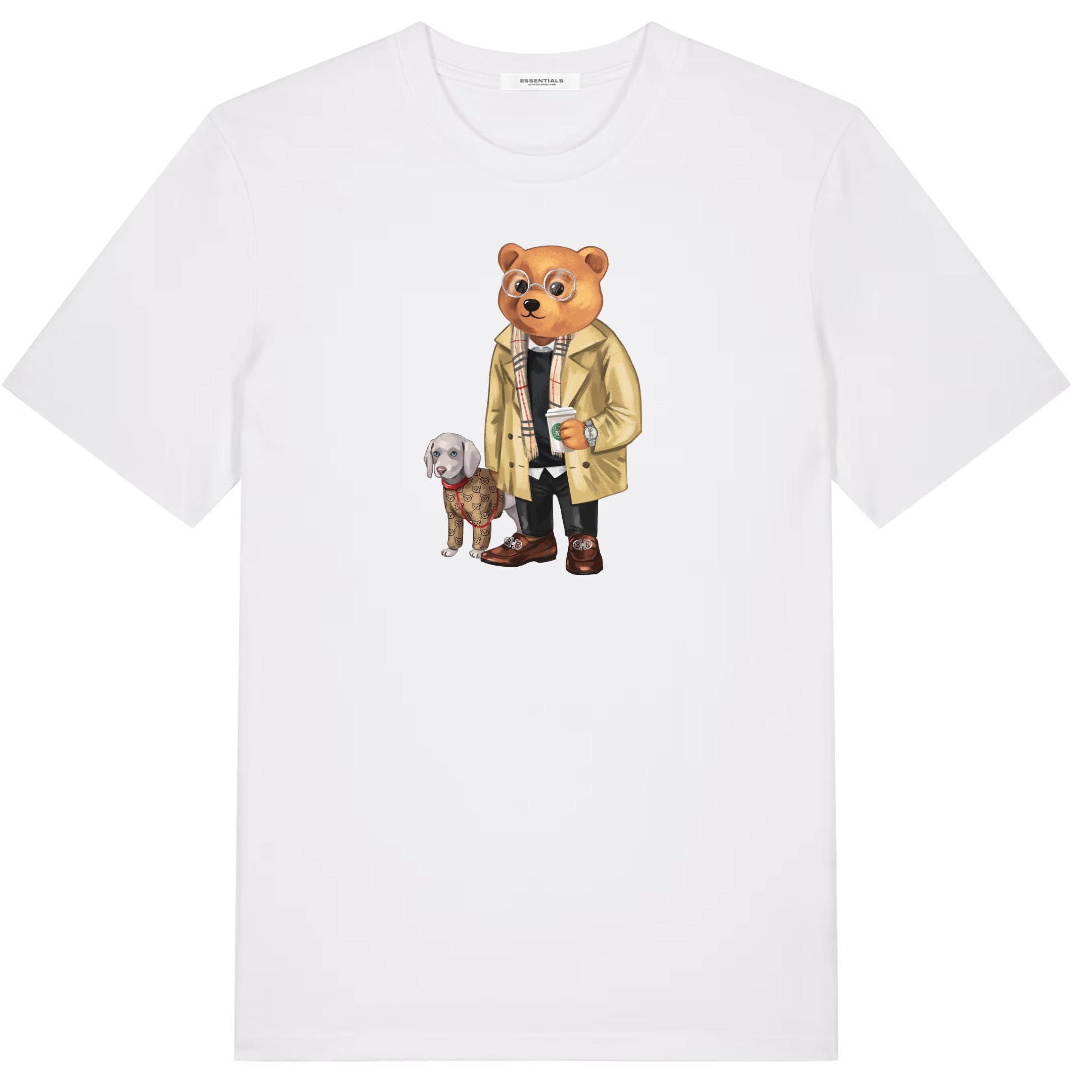 ESSENTIALS T-SHIRT <br>CHAPO BEAR