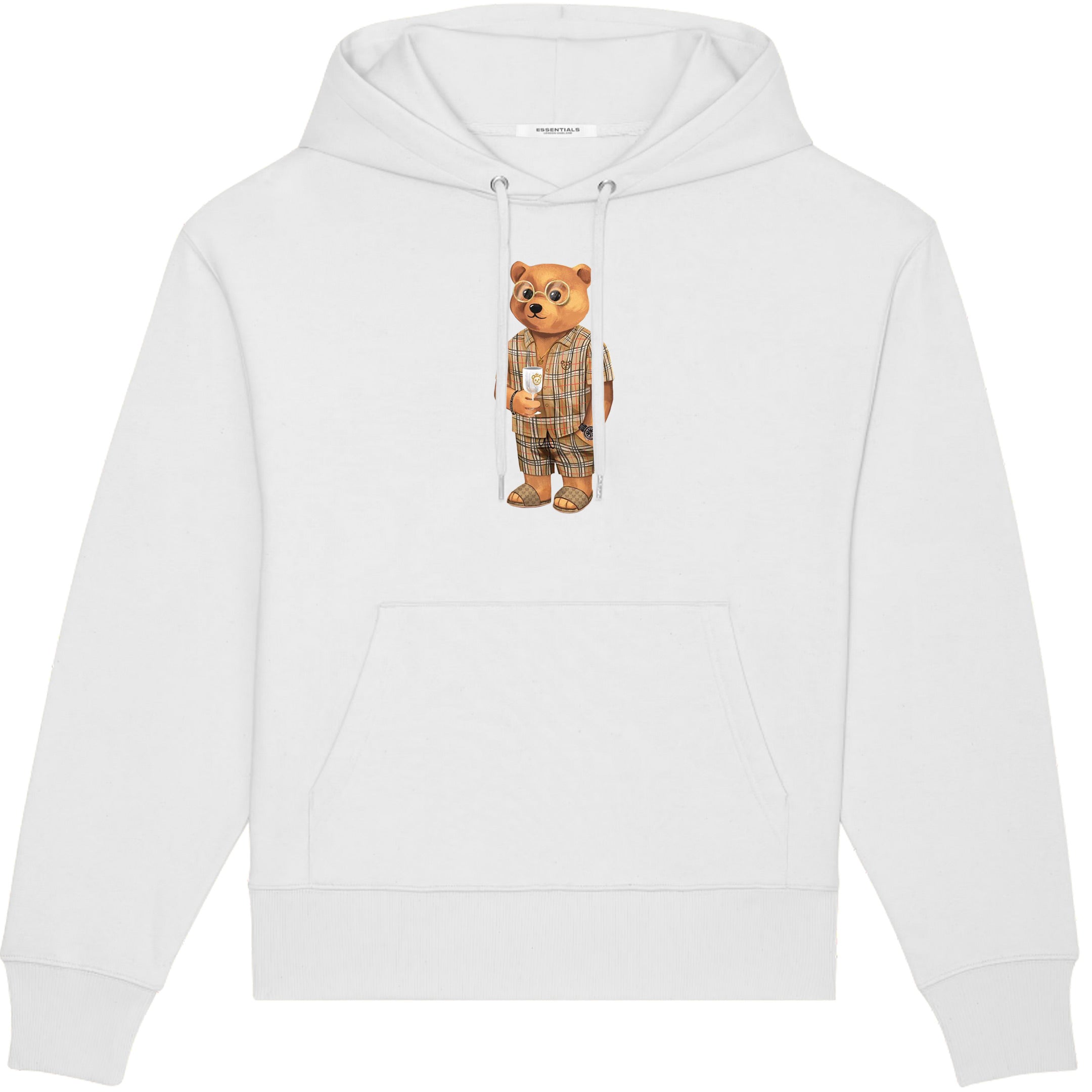 ESSENTIALS HOODIE MARONE VXIIIv