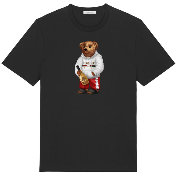 ESSENTIALS T-SHIRT <br>PANTHER BEAR