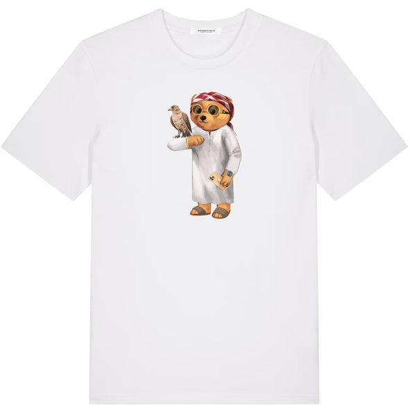 ESSENTIALS T-SHIRT <br>HOOD BEAR