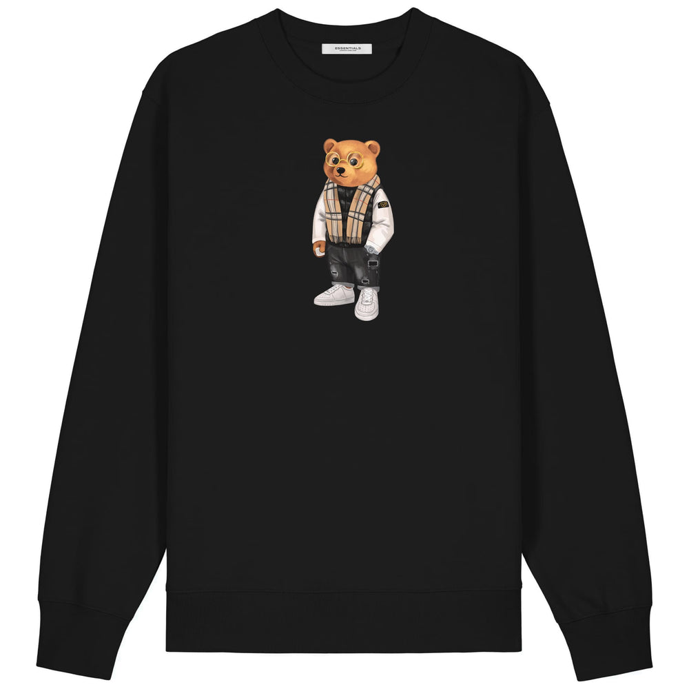 ESSENTIALS SWEATER <br> DESIGNER BEAR (kopie) (kopie)