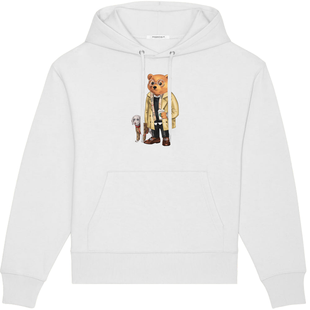 ESSENTIALS HOODIE MARONE VXIIIrew