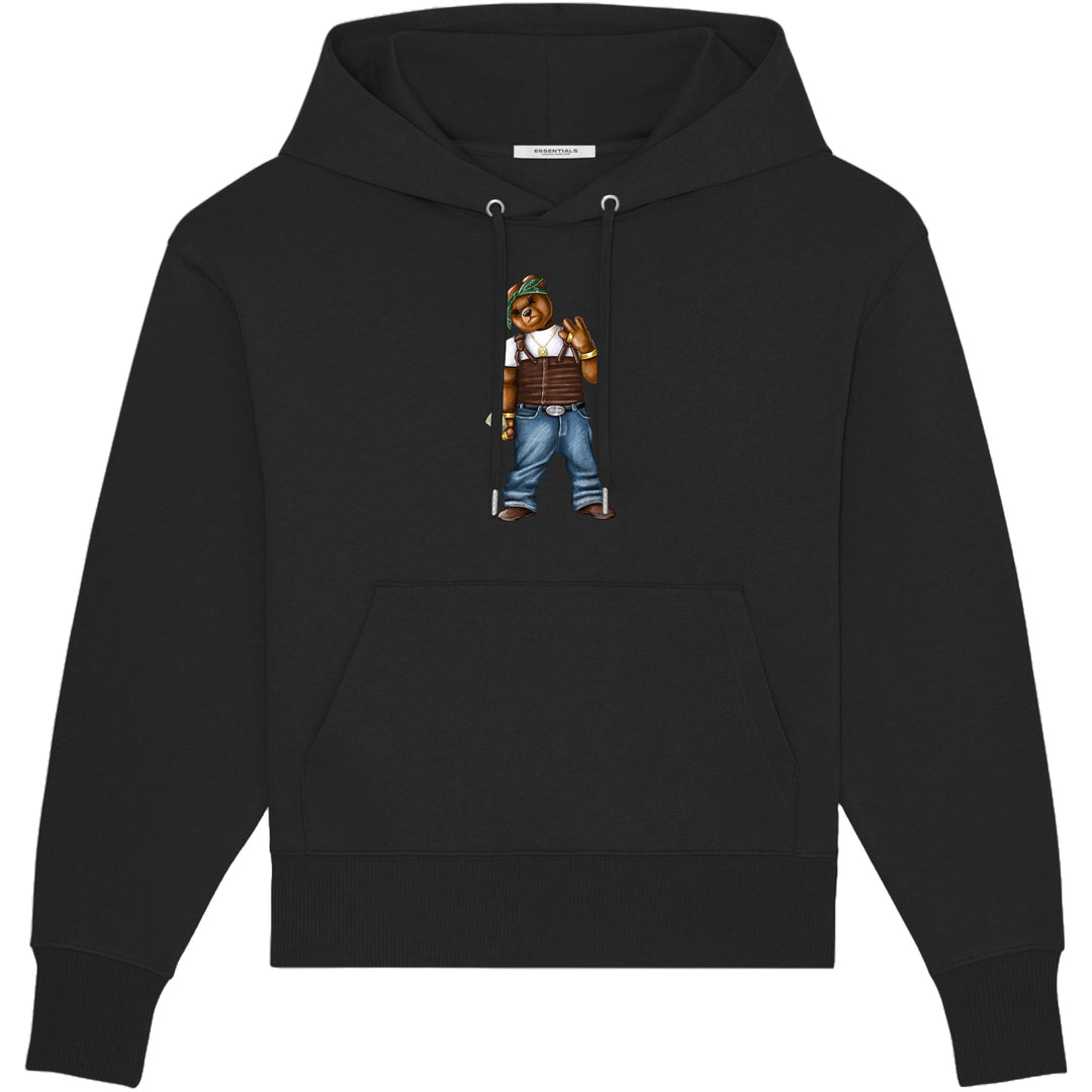 ESSENTIALS HOODIE SHAKUR BEAR
