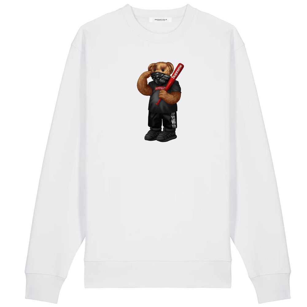 ESSENTIALS SWEATER <br> DESIGNER BEAR (kopie) (kopie)