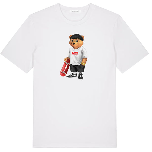 ESSENTIALS T-SHIRT <br>HUSSLE BEAR