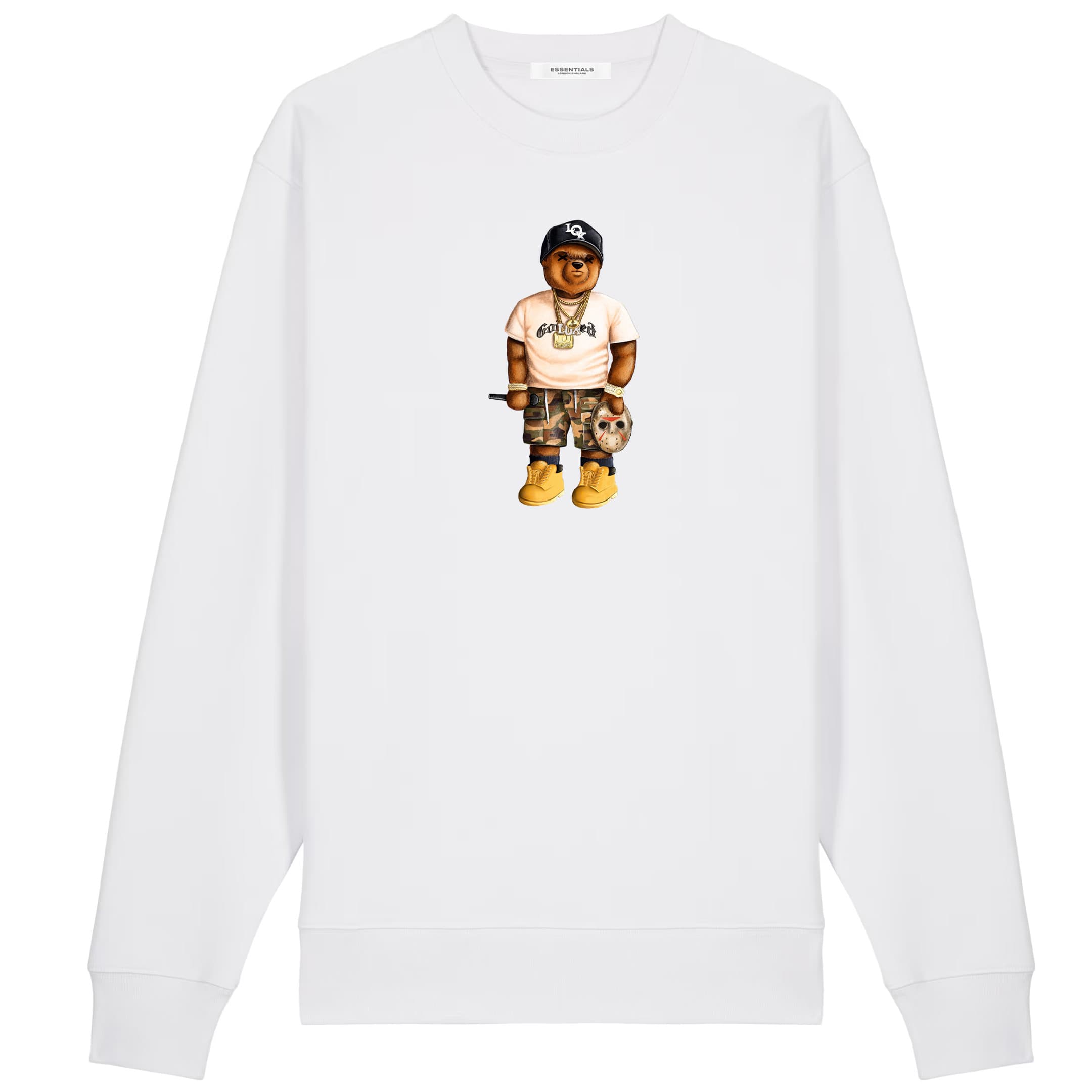 ESSENTIALS SWEATER <br> DESIGNER BEAR (kopie) (kopie) (kopie)