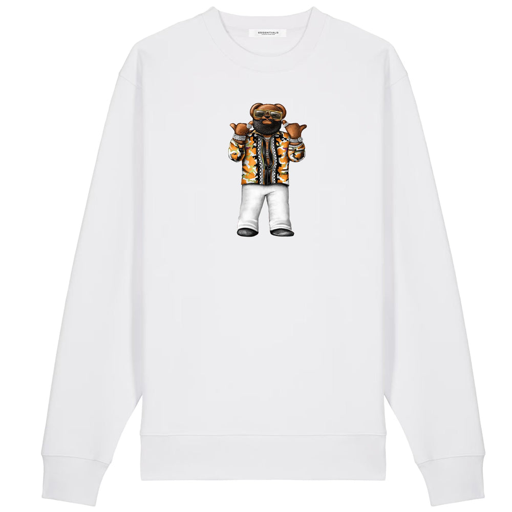 ESSENTIALS SWEATER <br> DESIGNER BEAR (kopie) (kopie)