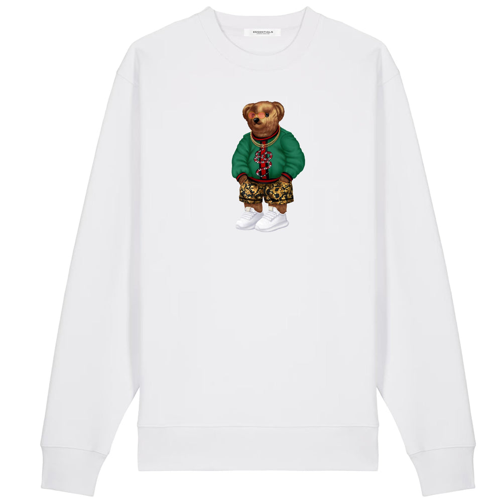 ESSENTIALS SWEATER <br> DESIGNER BEAR (kopie)