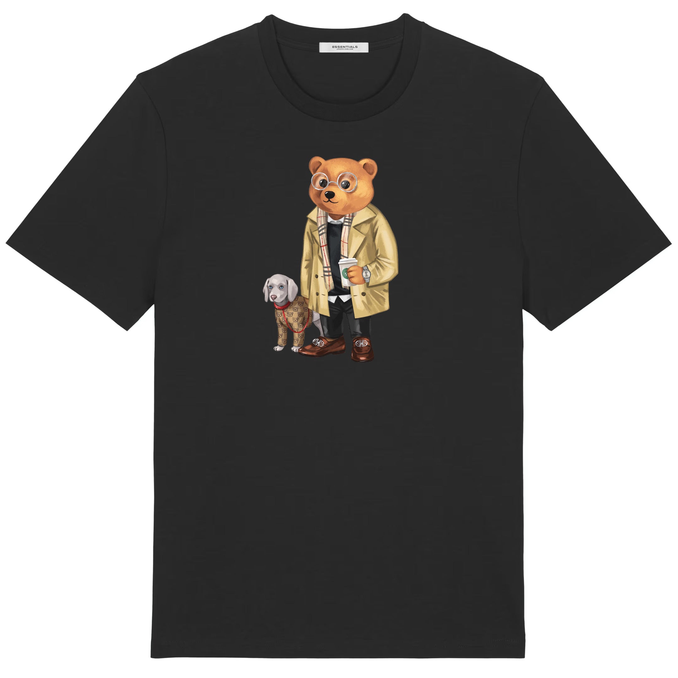 ESSENTIALS T-SHIRT <br>CHAPO BEAR